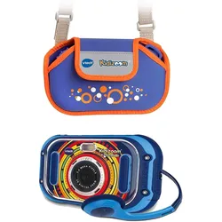 VTech KidiZoom Touch 5.0 blau inkl. Tragetasche Kinderkamera