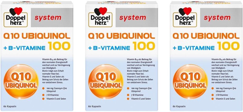Doppelherz Q10 Ubiquinol 100 System Kapseln