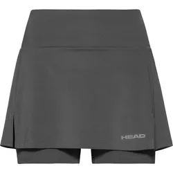 Head, Damen, Sporthose, Club Basic Skort W anthrazit (XS), Grau