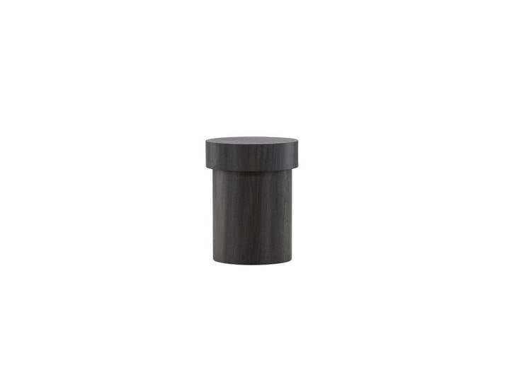 Livetastic Beistelltisch, Schwarz, Holz, Pappel, rund, 45 cm, Wohnzimmer, Wohnzimmertische, Beistelltische