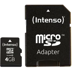 Intenso 4GB MicroSDHC Klasse 10