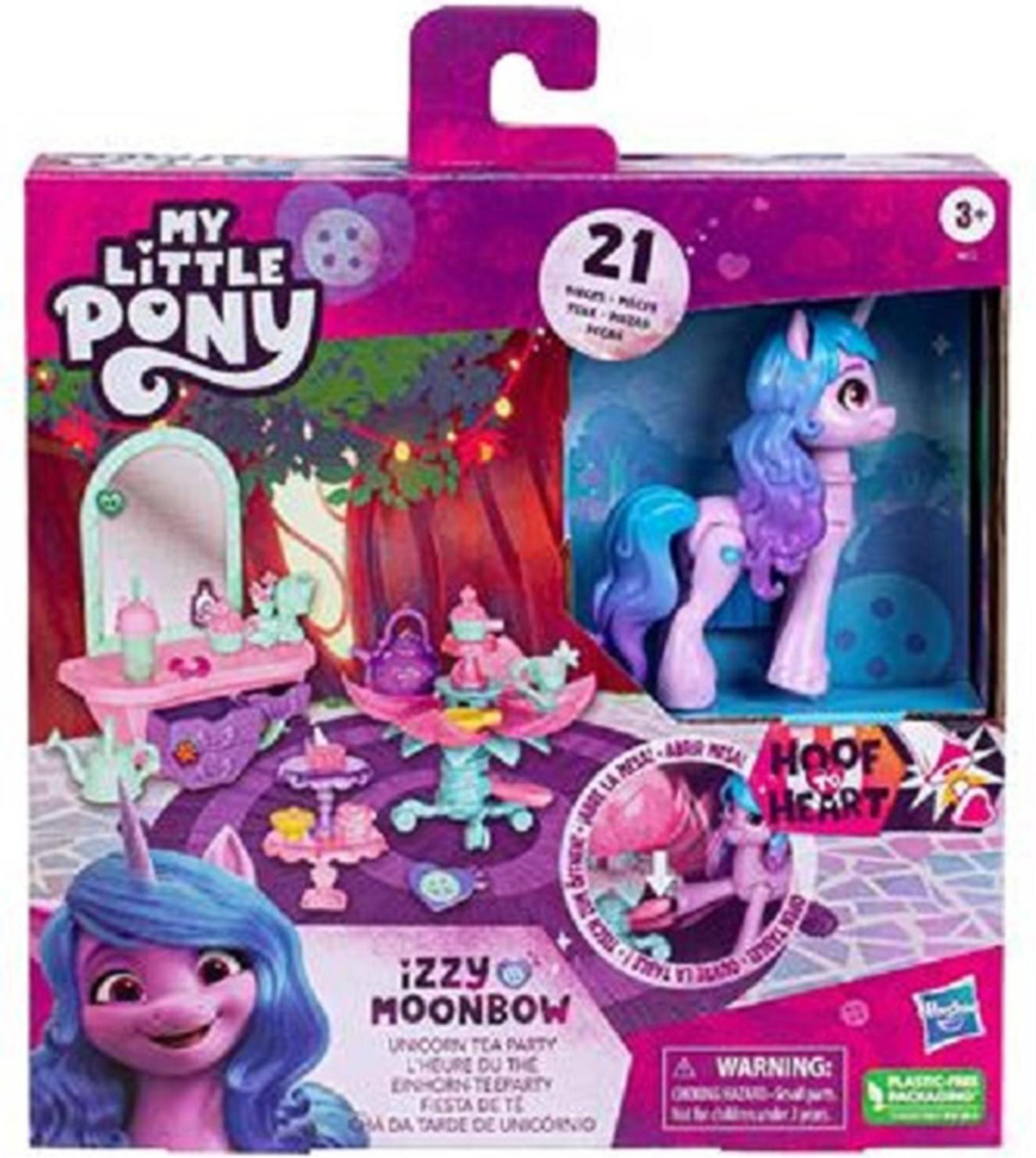 Hasbro My Little Pony Izzy Moonbow Het Eenhoornen-Theekuisje