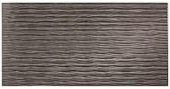 Fasade FASÄDE Dunes Horizontal 4-foot x 8-foot PVC Wall Panel in Smoked Pewter