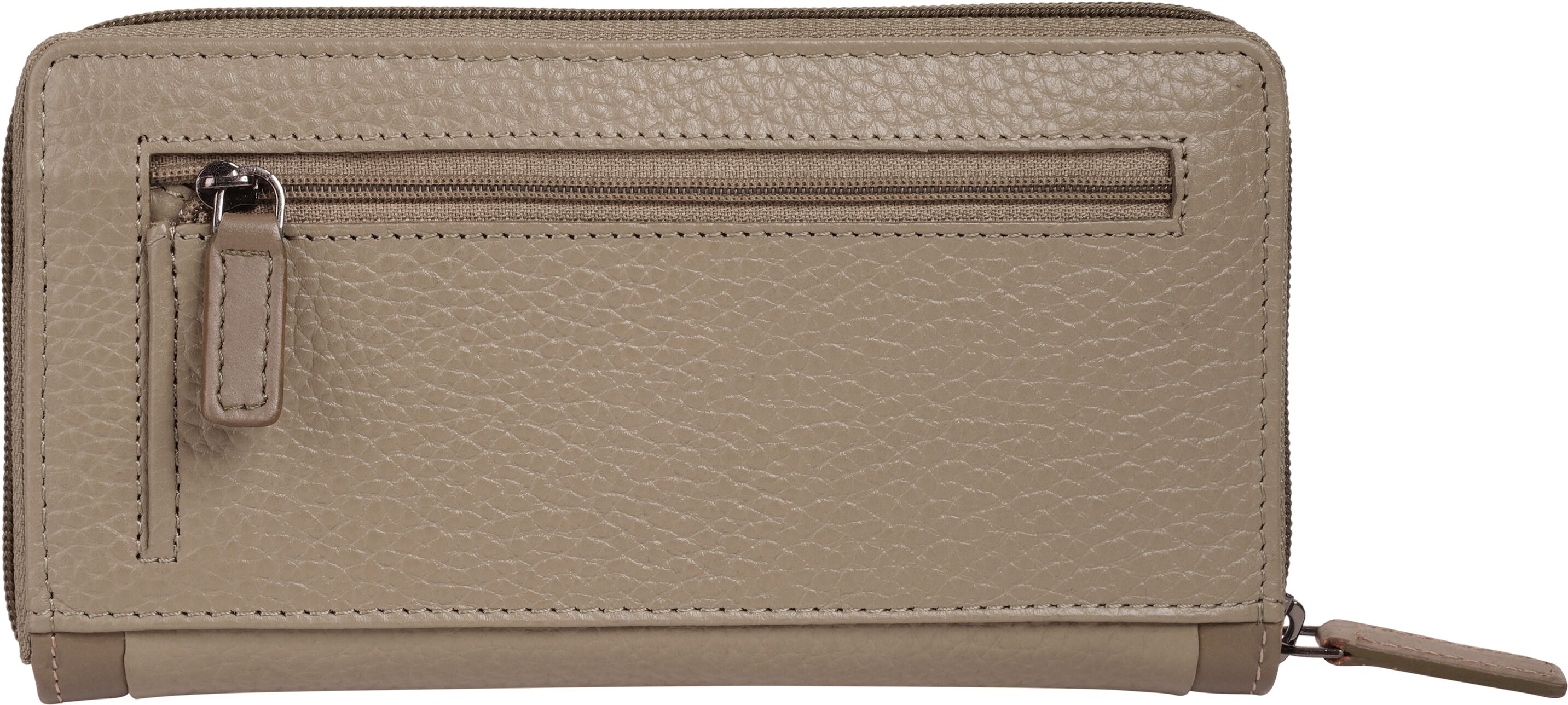 Geldbörse BUGATTI "BUGATTI Damen SINA echt Leder", Damen, beige, Leder, Kleinlederwaren Geldbörse, echt Leder beige Einheitsgröße