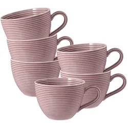 Seltmann, Tasse, Beat Color Glaze Kaffeetassen (260 ml, 6x)