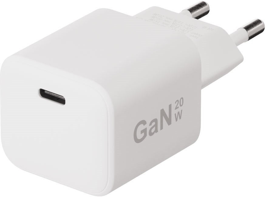 X2O Vægoplader m. 1x USB-C - 20W - Hvid