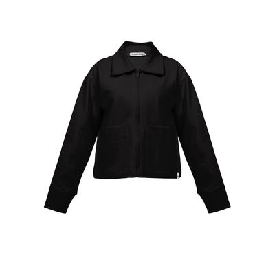 Blouson SURI FREY "Blouson SFY Freyday", Damen, Gr. L, schwarz (schwarz 100), Obermaterial: 75% Viskose CV. 20% Polyamid PA. 5% Elasthan EL., Westen Blouson