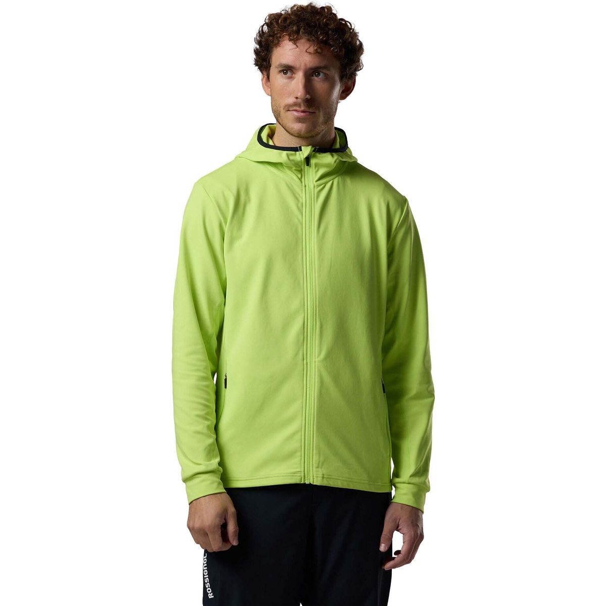 Rossignol Mid Layer Stretch Hoodie wild lime (A86) XL RLNML26 A860XL