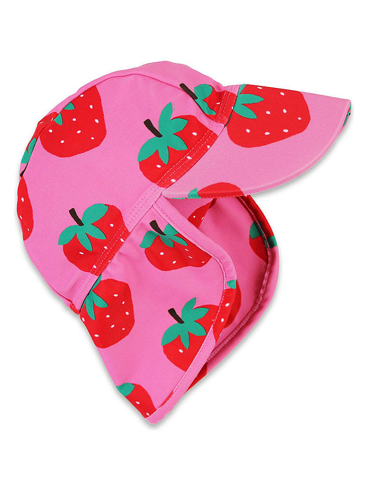 Toby Tiger Nackenschutzcap in Pink - 51 cm