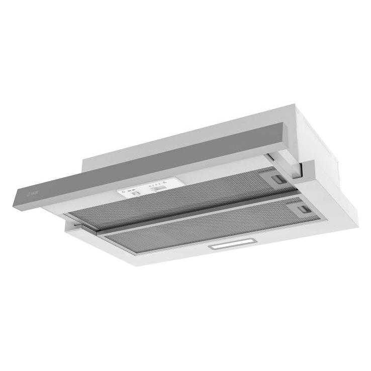 Vox ausziehbare Haube PIO6L03IX (B, 3 Geschwindigkeiten, Durchfluss: max. 400m3, inox) (PIO6L03IX)