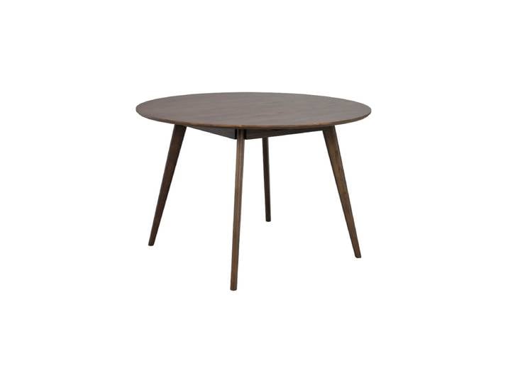 Runder Esstisch „Yumi“ Ø 115 cm Eiche Dunkelbraun Rowico