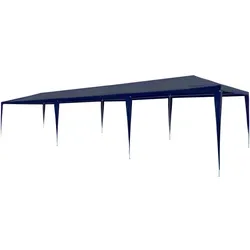 vidaXL Partyzelt 3x9 m PE Blau