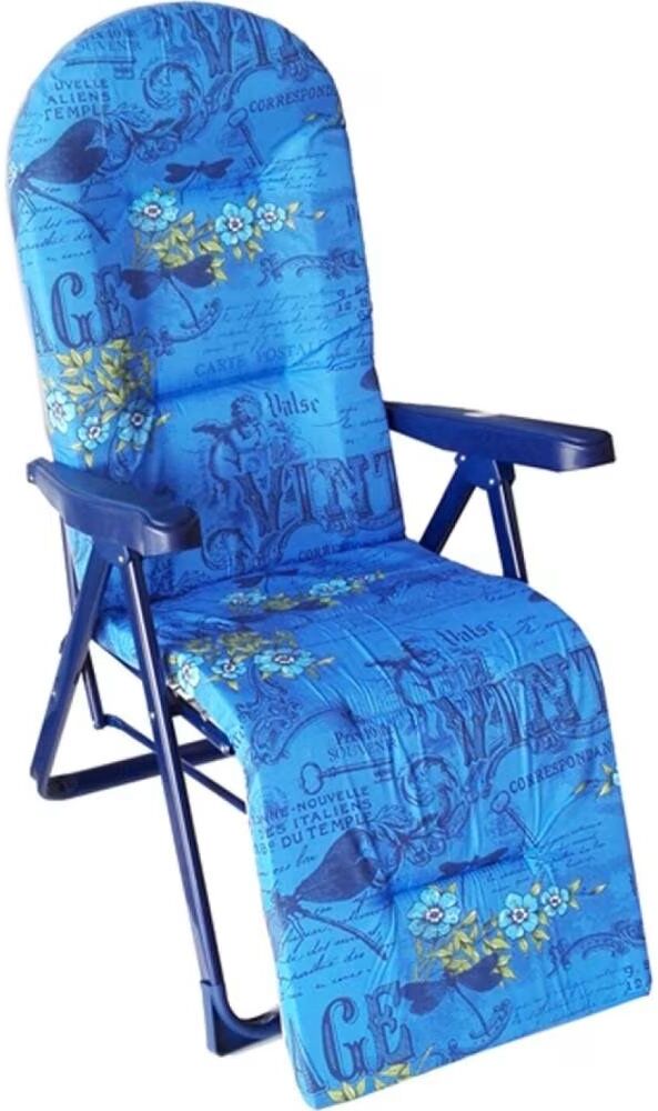 Silla De Playa Y Piscina Plegable Multiposición Alco Azul Talla Única Unisex