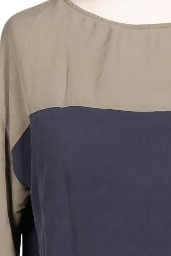 Theory Damen Bluse, Mehrfarbig, Gr. M, Seide - Second Hand