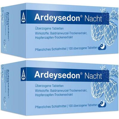Ardeysedon Nacht überzogene Tabletten 2x 2x100 St Überzogene