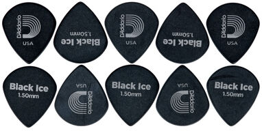 Daddario 3DBK7-10 Bk Ice Picks Ex Heavy