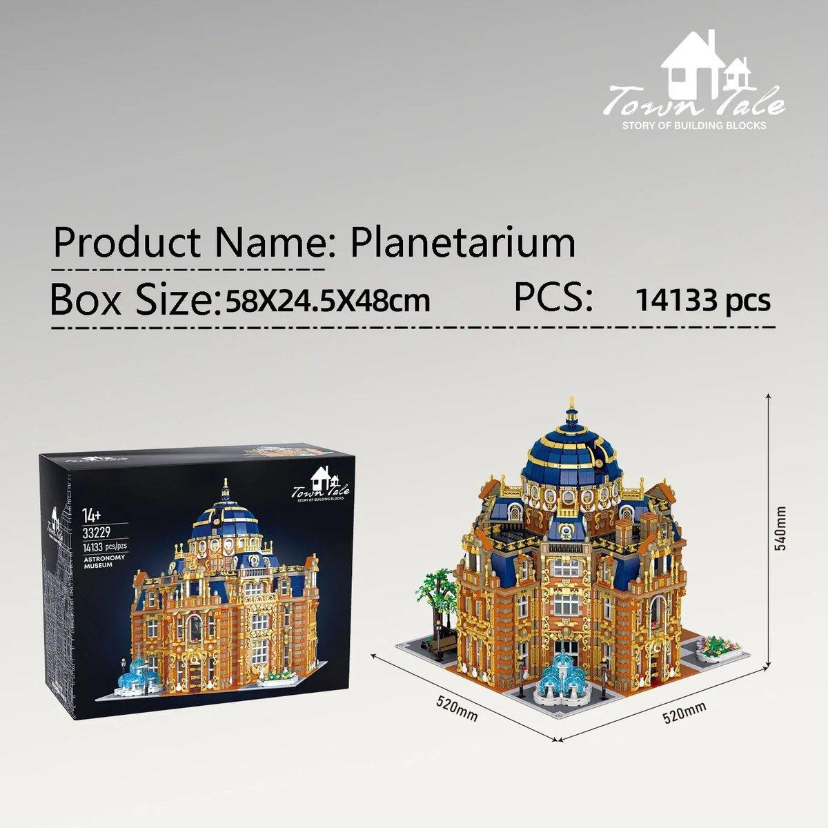 Selius Bouwstenen Planetarium - 14133 stuk - Kunststof Constructiespeelgoed