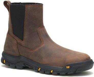 Caterpillar Wheelbase - Mens 12 Grey Boot Medium