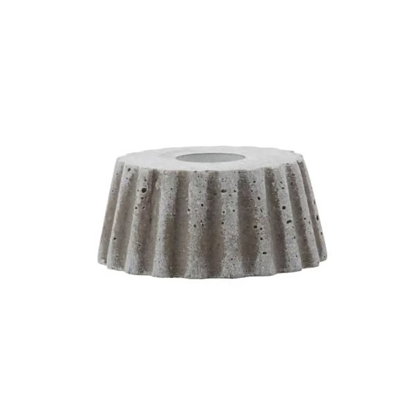 House Doctor Mold Bake kandelaar Grijs Ø7 cm