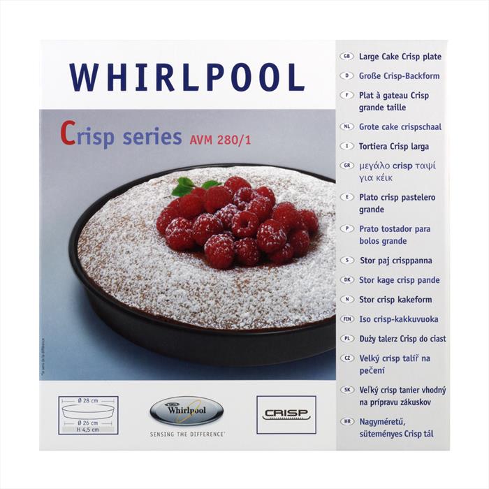 Whirlpool Wpro Avm280/1 Tortiera Grande Crisp