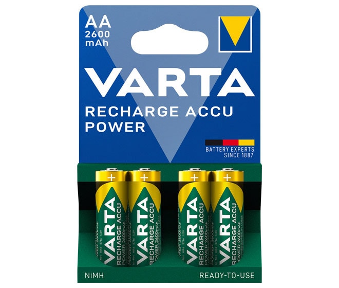 VARTA Ready2Use Akku Mignon AA HR6 4er Blister (2600 mAh)