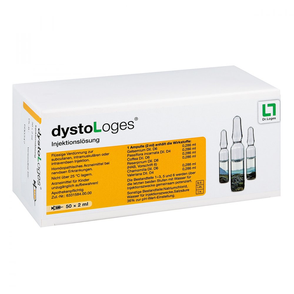 Dr. Loges + Co. GmbH Dysto Loges Injektionslösung Ampullen 12354921