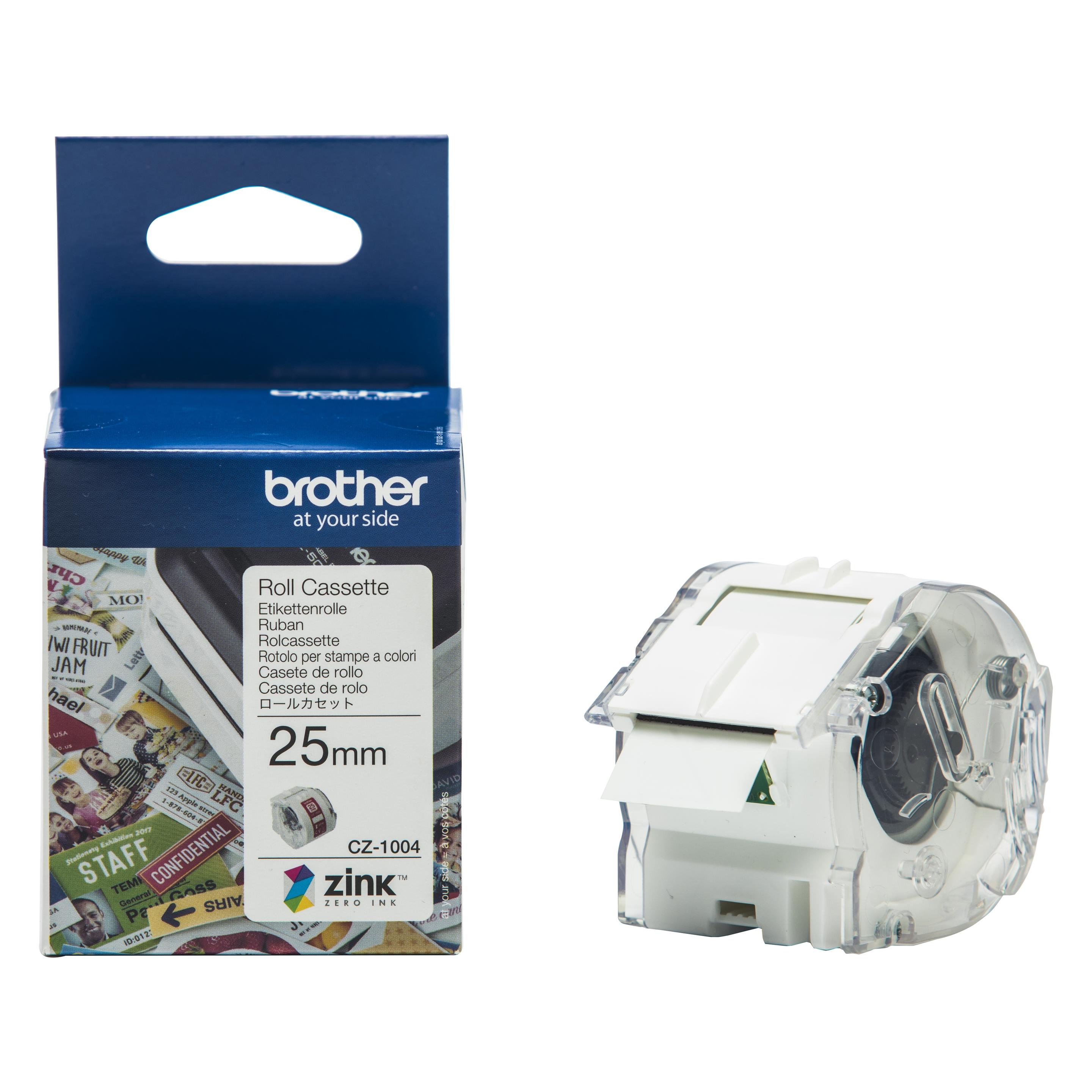 Brother CZ-1004 Etikettenrolle (25 mm) (CZ1004)