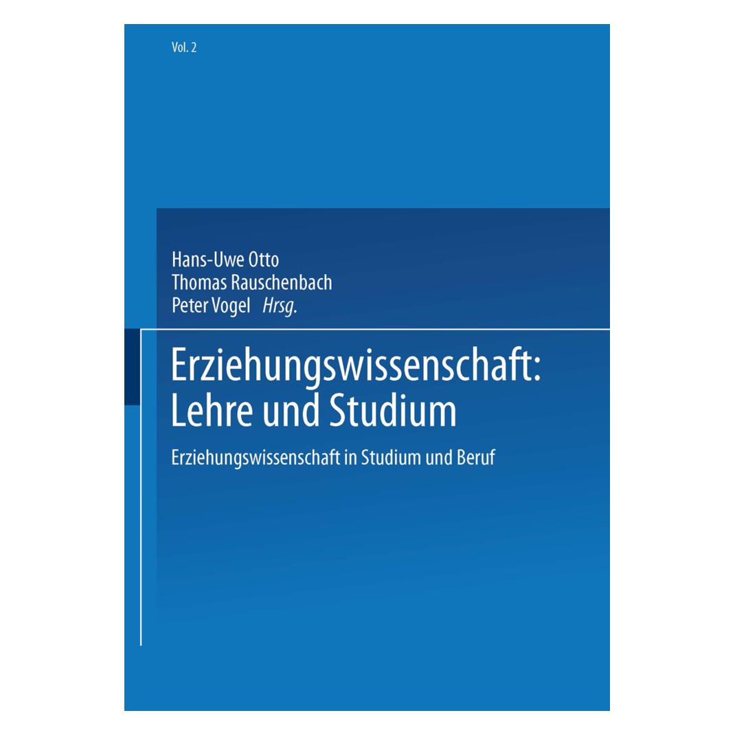 VS Erziehungswissenschaft: Lehre und Studium (Deutsch, Softcover, Hans-Uwe Otto) (55555949)