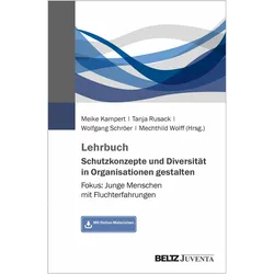 Lehrbuch Schutzkonzepte und Diversität in Organisationen gestalten, Fachbücher von Tanja Rusack, Meike Kampert, Mechthild Wolff, Wolfgang Schröer