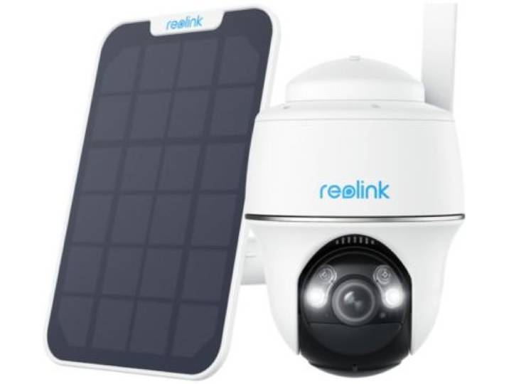 Reolink - Caméra De Surveillance G430 Blanche + Panneau Solaire