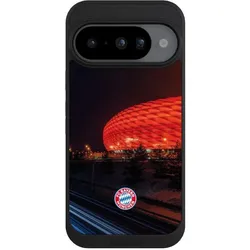 Nivocase Handyhülle für Google Pixel 10 Hülle NIVOpure Case Schwarz FC Bayern München FCB Stadion (Google Pixel 10), Smartphone Hülle, Schwarz