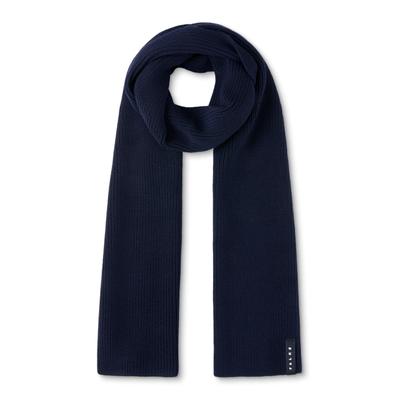 Schal FALKE "FALKE Schal", Damen, Gr. onesize, space blau (6116), Modetücher Schal