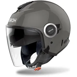 Airoh, Motorradhelm, Helyos Color Dunkelgrau Glanzhelm (S)