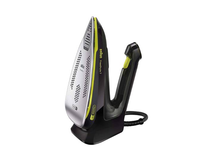 BRAUN Freestyle7 FI7255GR Dampfbügeleisen Schwarz/Grün