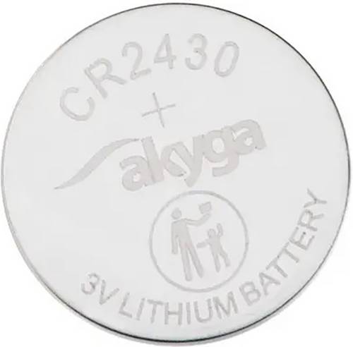 Akyga Knopfzelle CR2430 3V 1 St. 280 mAh Li-MnO2 CR2430