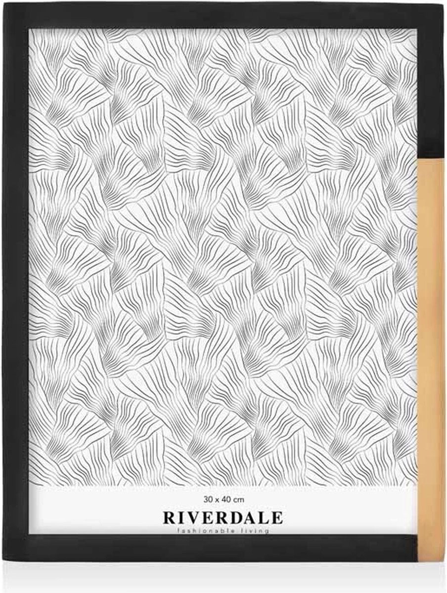 Riverdale Fotolijst Fleur Zwart 30x40 cm