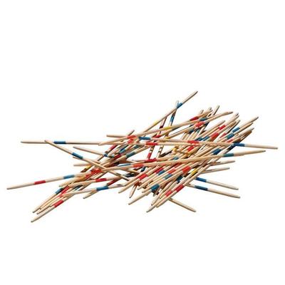 Mikado, Bambus, in Pappröhre