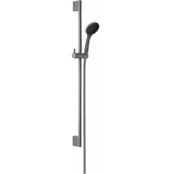 Herzbach Deep Grey Wandstangenset 23.690310.1.06 900mm, mit Handbrause, grau matt