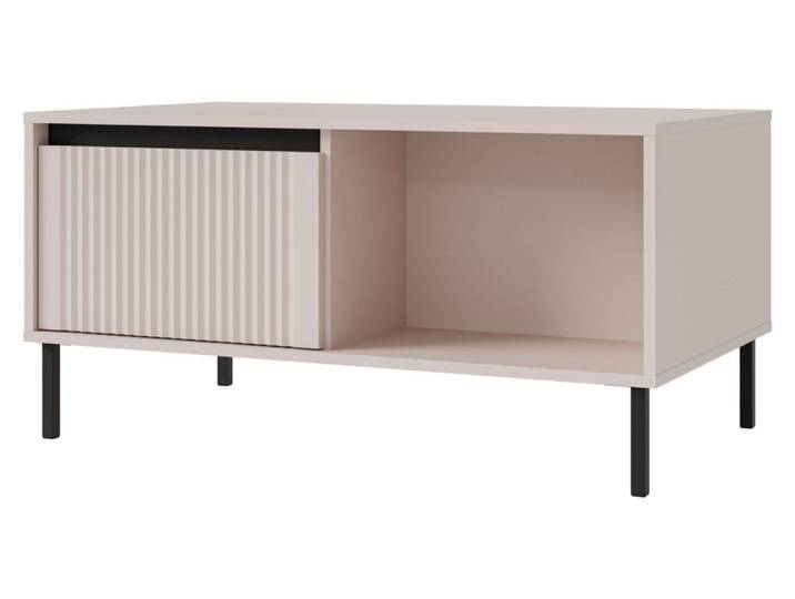 Selsey Osaka - Couchtisch mit 2 Schubladen, Sandbeige, 100 cm