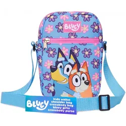 Bluey Umhängetasche – Kleine Handtasche für Mädchen, Crossbody Tasche mit verstellbarem Schulterriemen