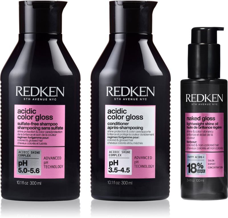 Redken Acidic Color Gloss ensemble protection de couleur