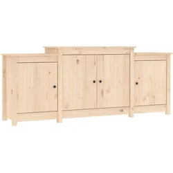 vidaXL Sideboard 164x37x68 cm Massivholz Kiefer
