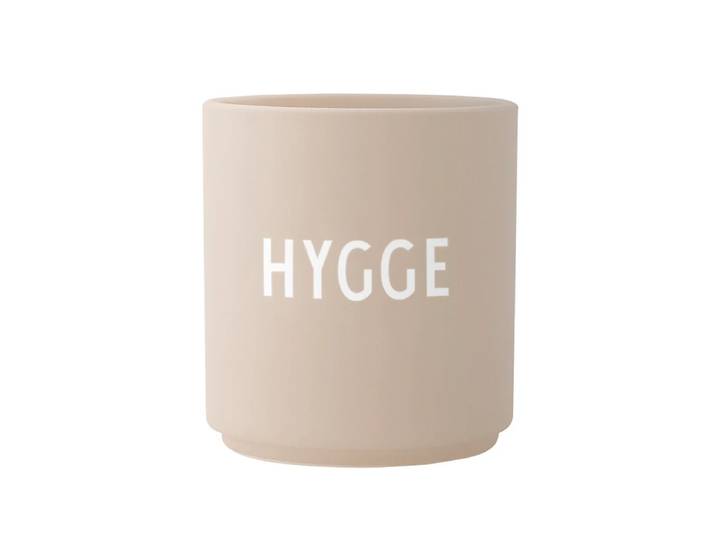 Design Letters - AJ Favourite Porzellan Becher, Hygge / beige