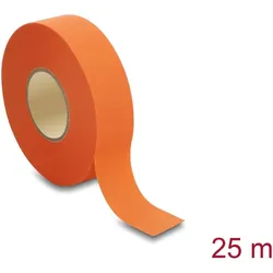 DELOCK Gewebeklebeband 25mx25mm reißfest selbstkleb. orange