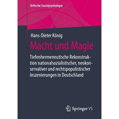 Macht und Magie, Taschenbuch von Hans-Dieter König, Springer Fachmedien Wiesbaden GmbH, 978-3-658-37583-6