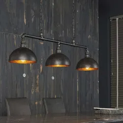 Pendelleuchte in Schwarz Industriedesign