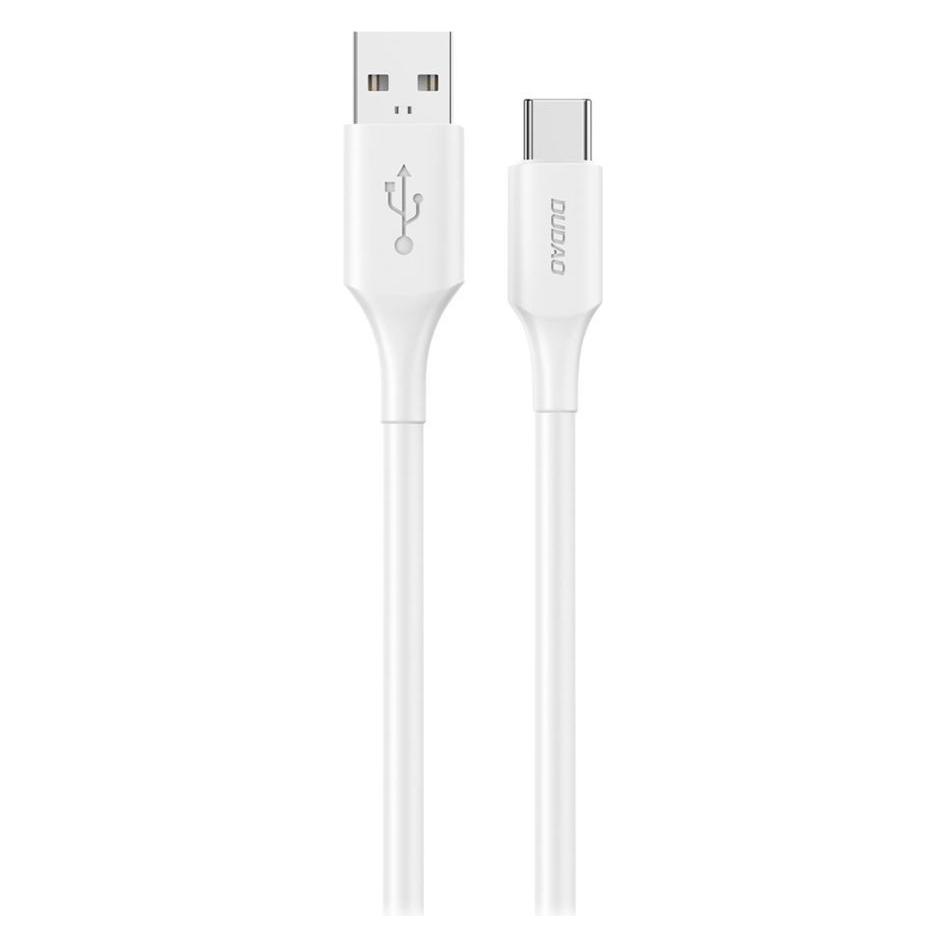 Dudao L2S USB-A - USB-C 30W 1m. White (1 m, USB 2.0, 30 W) (L2S-1M-WHITE)
