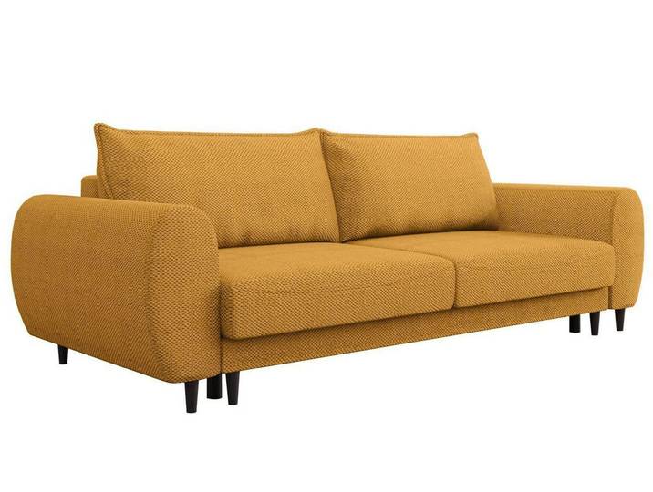 Beautysofa Schlafsofa CORTEZ, mit Bettkasten, viele Farbvarianten, Breite: 251cm