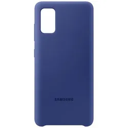 SAMSUNG Silicone Cover für Galaxy A41 blau
