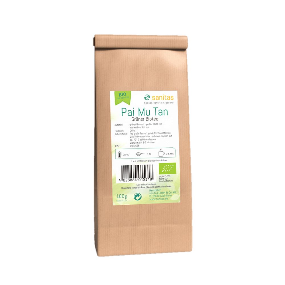 Gruener TEE China PAI MU T Bio 250 g Tee